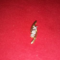 10K Gold Women's Diamonds Charm
