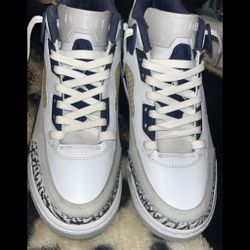 Air Jordan 4 midnight navy Shoes 