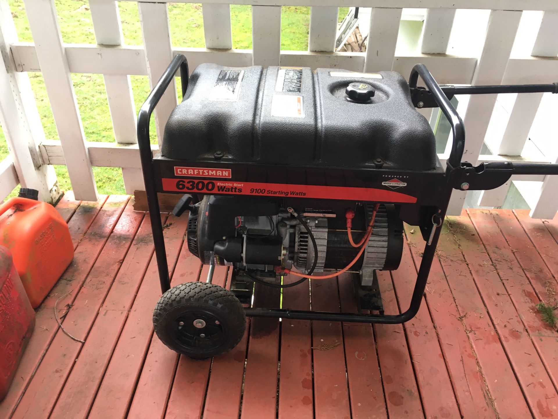 Craftsman 6300 watts electric start generator for Sale in Soap Lake, WA