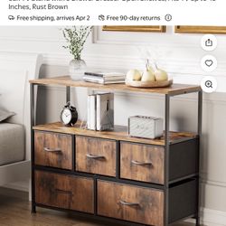 Tv Stand With 5 Drawers