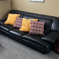 Leather Sofa 