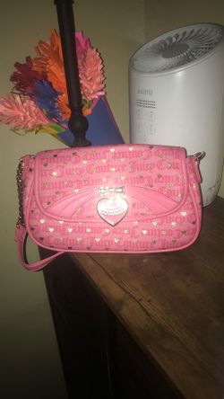 Pink Juicy Couture Shoulder bag + Heart Coined Purse