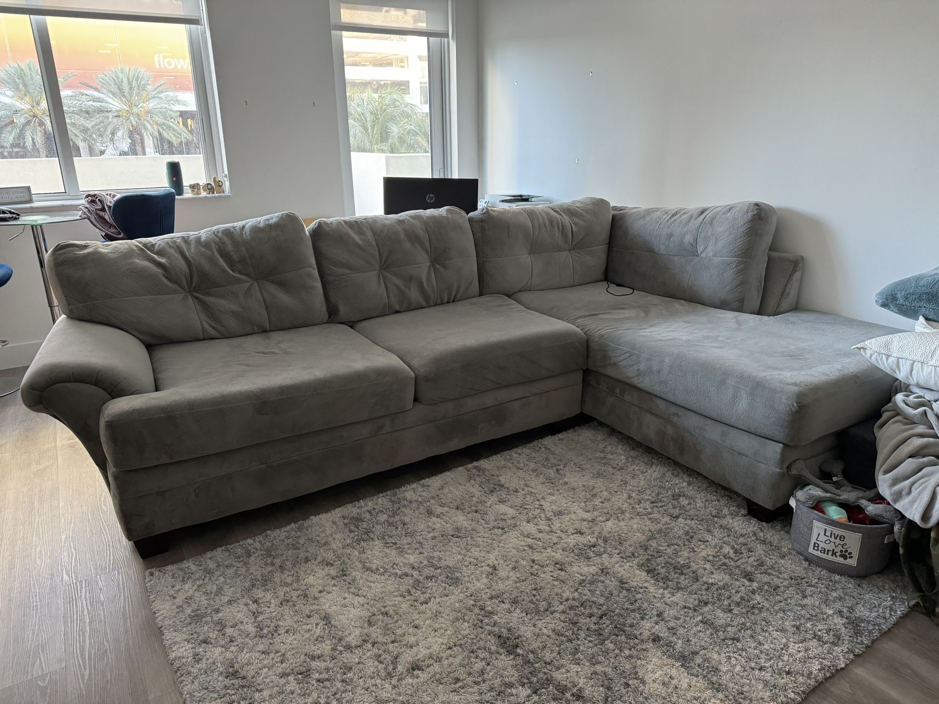 Grey Sectional Sofa