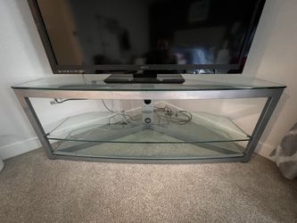 Glass TV Stand