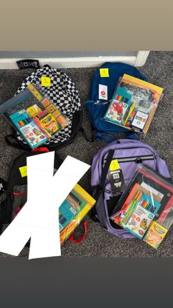 Kids Backpack with Supplies