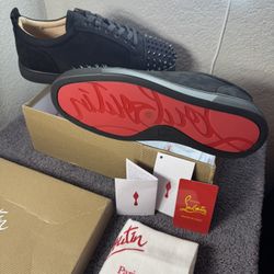 BLACK LUXURY SPIKE SHOES 