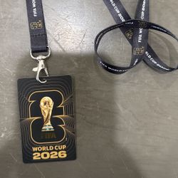 FIFA World Cup 2026 Official Lanyard & Fan ID