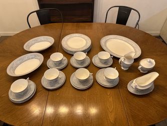 Royal Dalton Lily-Of-The-Valley China Set