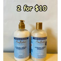 Shea Moisture Bundle, $10 for both 