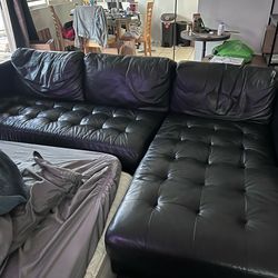 Leather Sectional Sofa( NEED GONE ASAP)