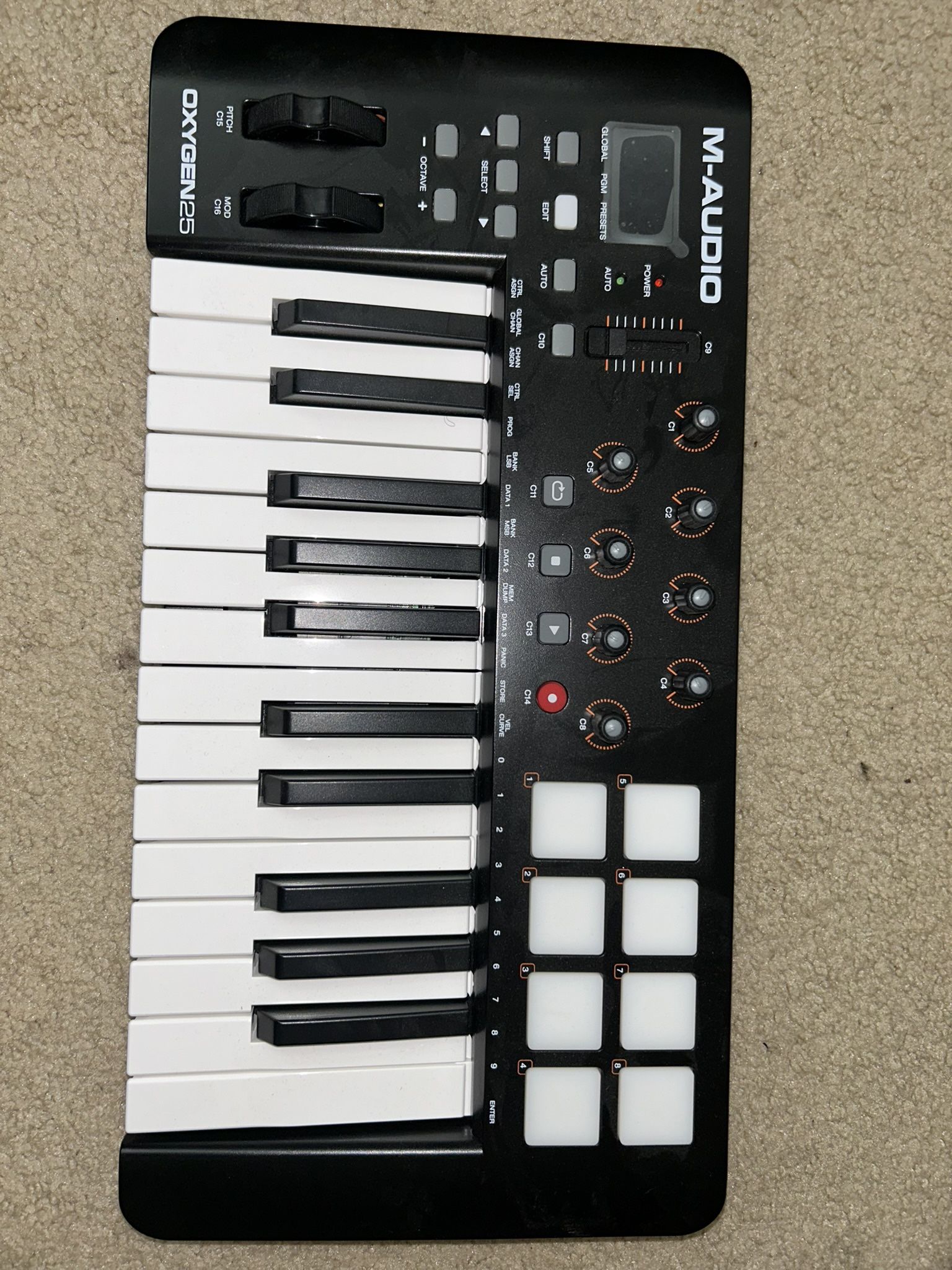 M-Audio Oxygen 25 Midi Keyboard