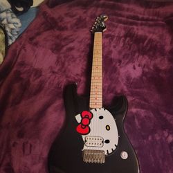 50th Anniversary Limited Edition Hello Kitty Stratocaster Trade For 7 String