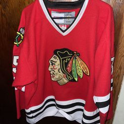 CCM NHL Chicago Blackhawks Tony Esposito Hockey Jersey Mens Size 50 Used Vintage