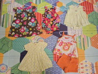 Carter's 6-9mo Girl Outfits 