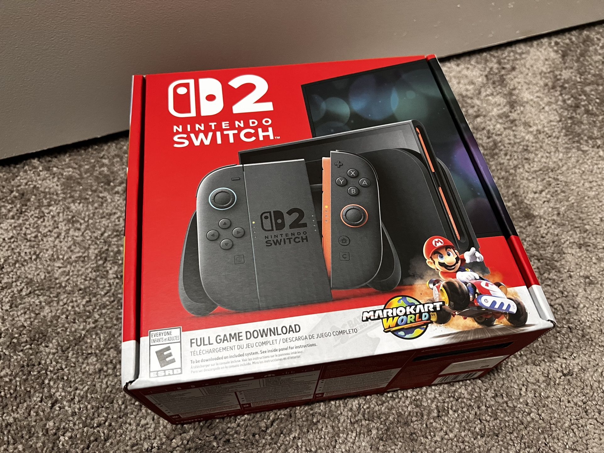 Nintendo Switch 2 Mario Kart bundle