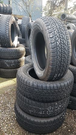 Set of 4 Used Sailun Tires 245/65R17 All Season