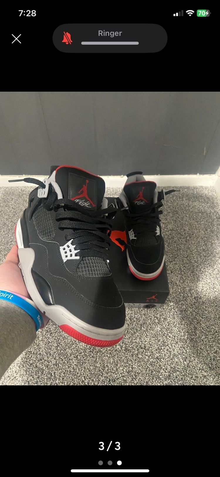 Jordan 4 Bred