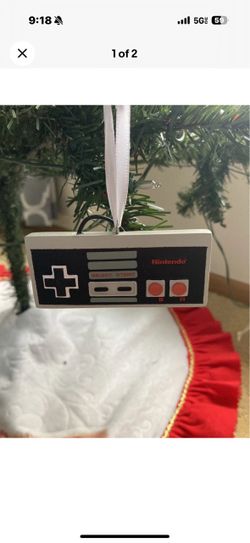 Nintendo NES Controller Christmas Ornament