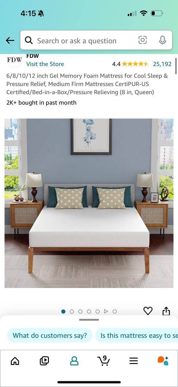 Unused Brand New Mattress