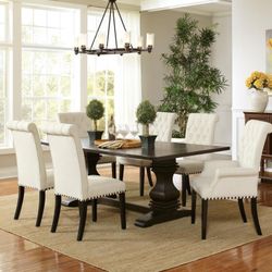 New 6 Piece Formal Dining Set
