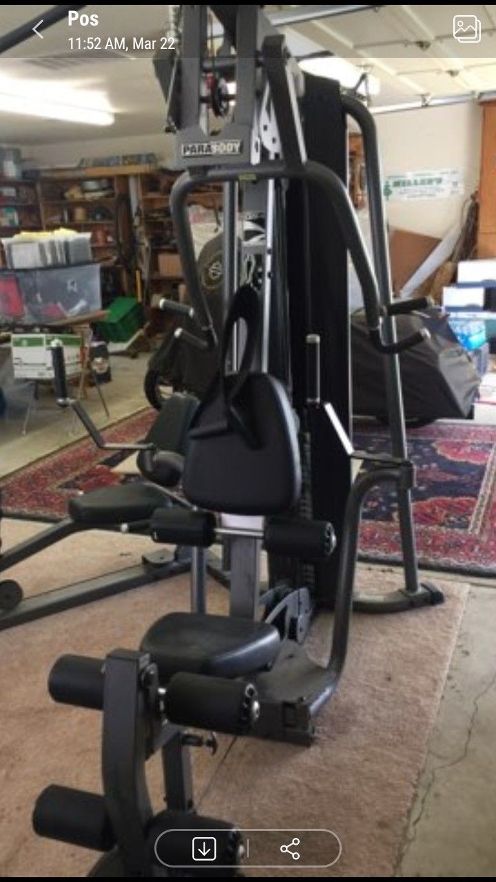 PARABODY GS4 HOME GYM WITH LEG PRESS ATTACHMENT. for Sale in Tracy, CA