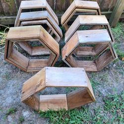 Hexagonal Garden Boxes