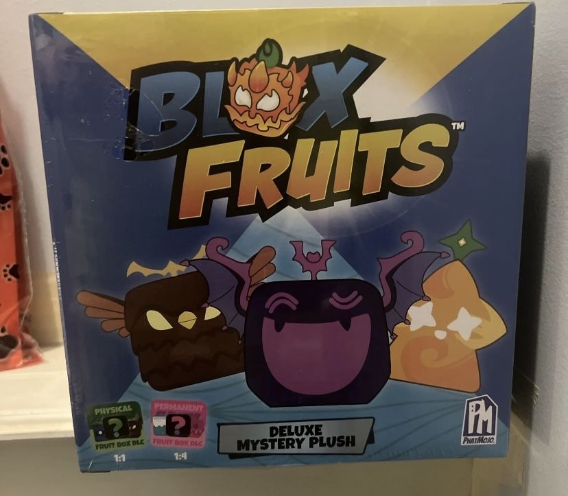 Blox Fruit 8 Inch Mystery Plush With DLC code New