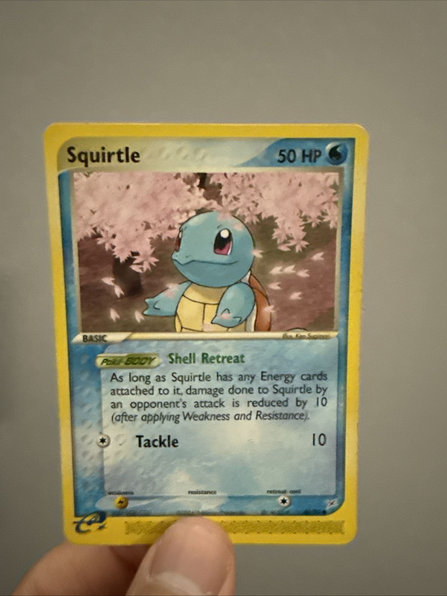 Pokemon (Squirtle) Card
