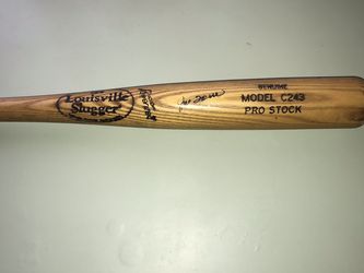louisville slugger genuine model c243 pro stock joe torre signed