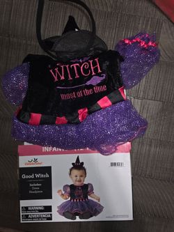 Brand New Baby Witch Halloween Costume