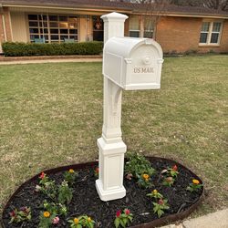 Mailbox installed