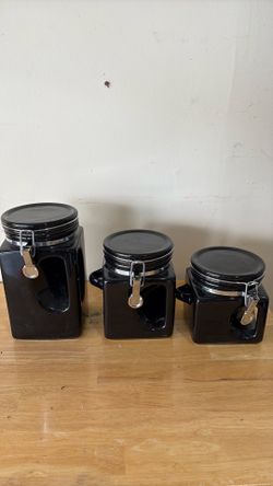 Black Canisters
