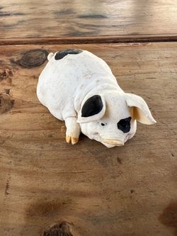 Vtg Pig Figurine Sealmark 2000