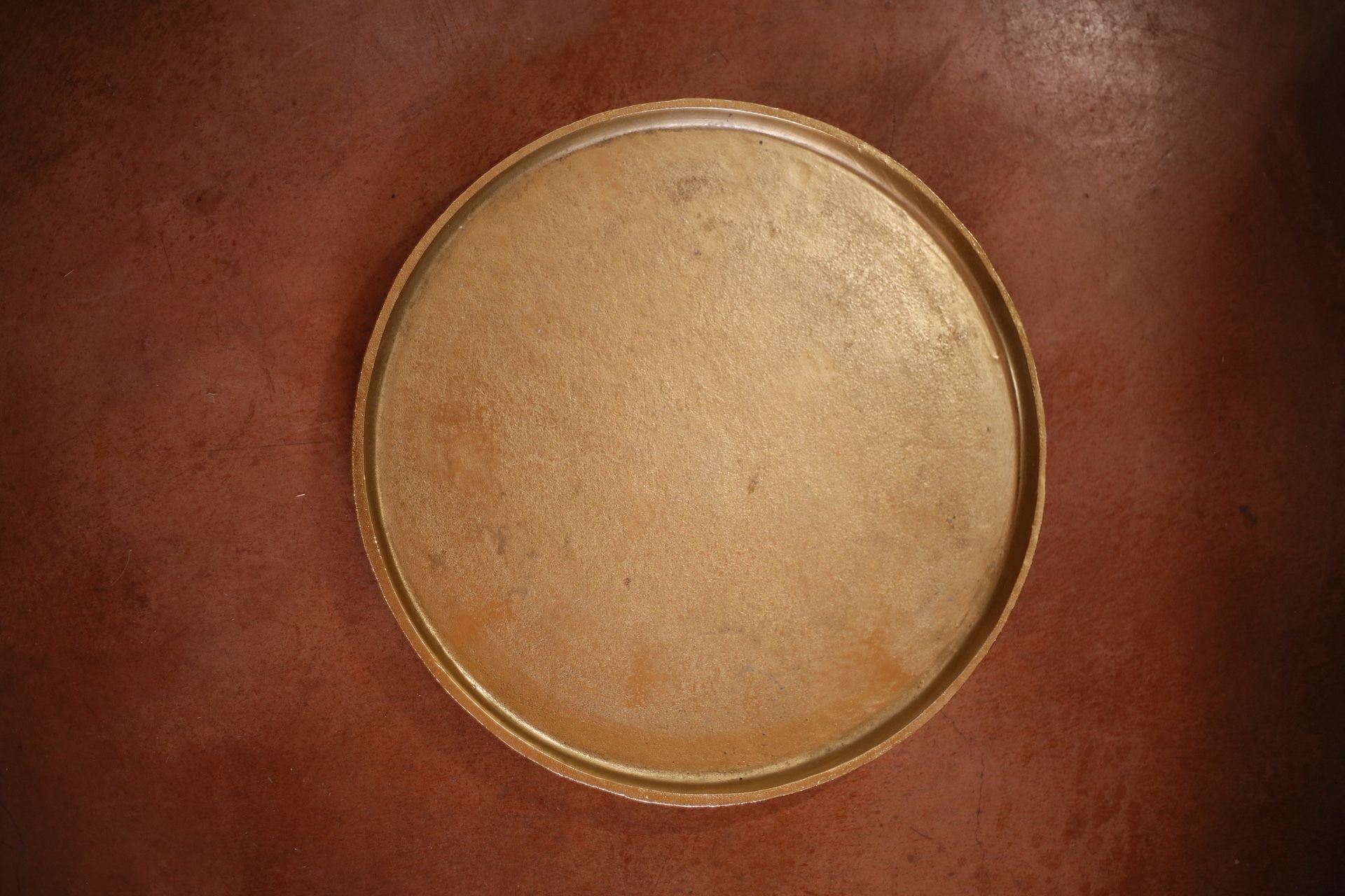 Matte Gold Accent Tray