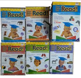 Smart Kids Your Baby Can Read Early Language Development System 5 DVD Word Cards