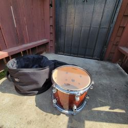 Mapex High Tom Drum With Carry Case