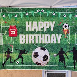 Birthday Banner Soccer