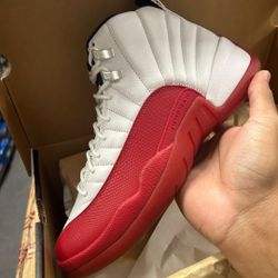 Jordan Retro 12 Cherry 🍒 Size 10.5, 11, 11.5, 12, 13 DS with Receipt 📥DM To Inquire 📥