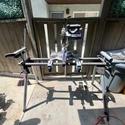 Miter saw with stand