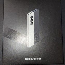 New Sealed Samsung Galaxy Z fold 6 Unlocked 