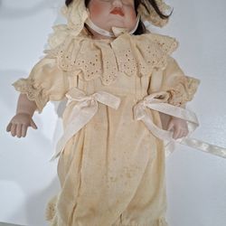 Porcelain baby doll
