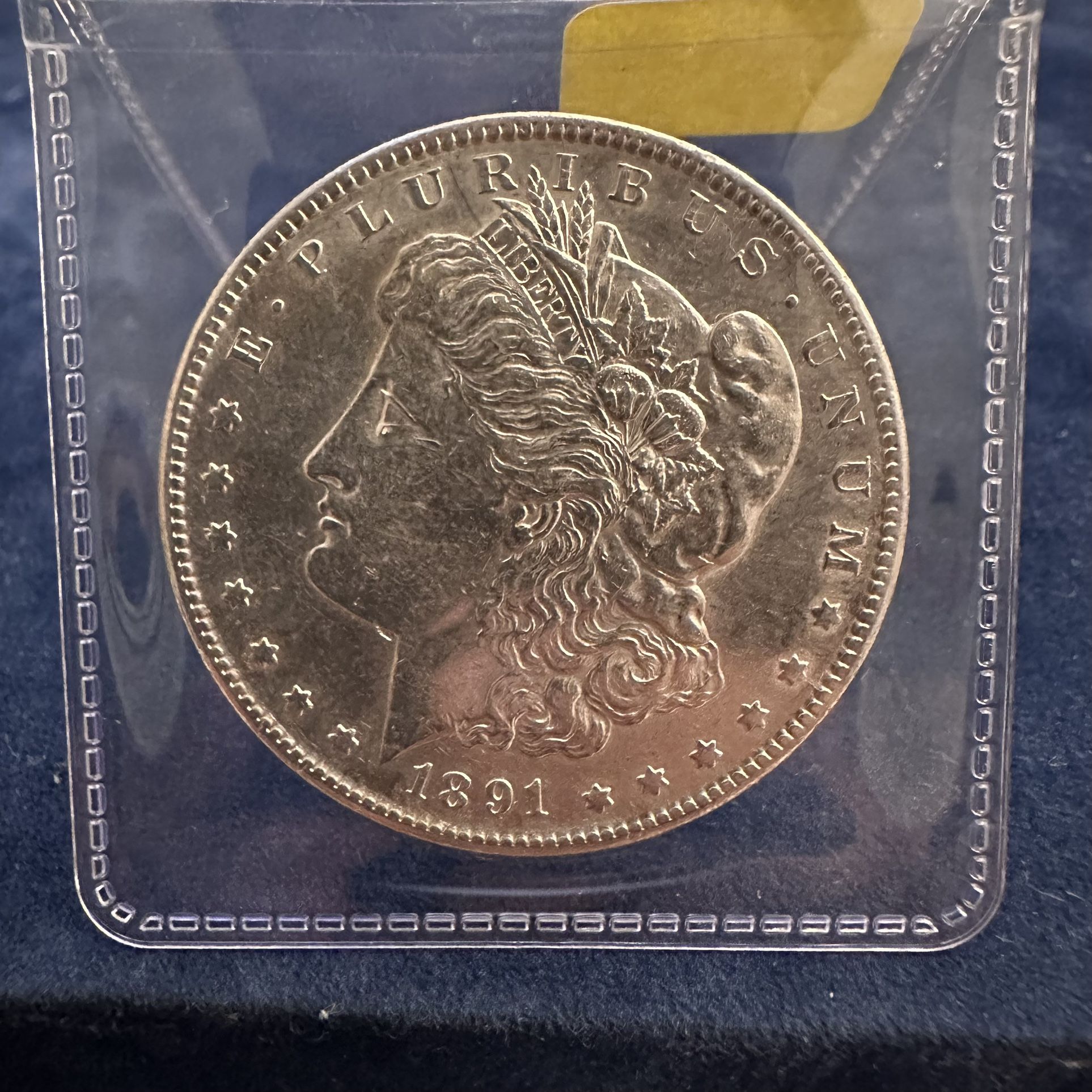 Rare 1891 Silver Morgan “S” Mark