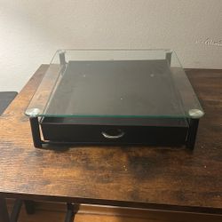 Desk Lamp Stand w/ Drawer