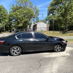 Black Honda Accord 2017 