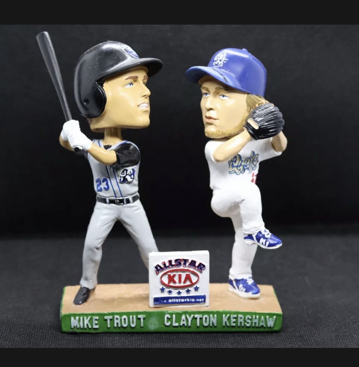 Mike Trout Clayton Kershaw Dual Bobblehead