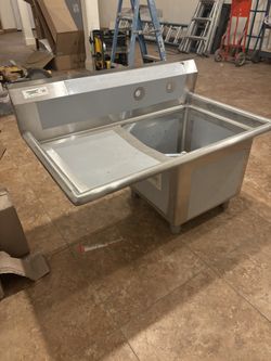 Industrial Prep Kitchen Sink (Regency)