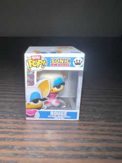 BITTY Rouge 1-Inch Funko Pop Sonic Hedgehog Video Games Sega Gaming Vinyl Figure