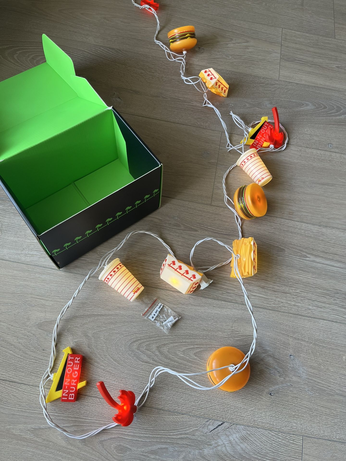 Limited Edition In N Out Xmas String Lights