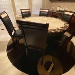 Dining table marble