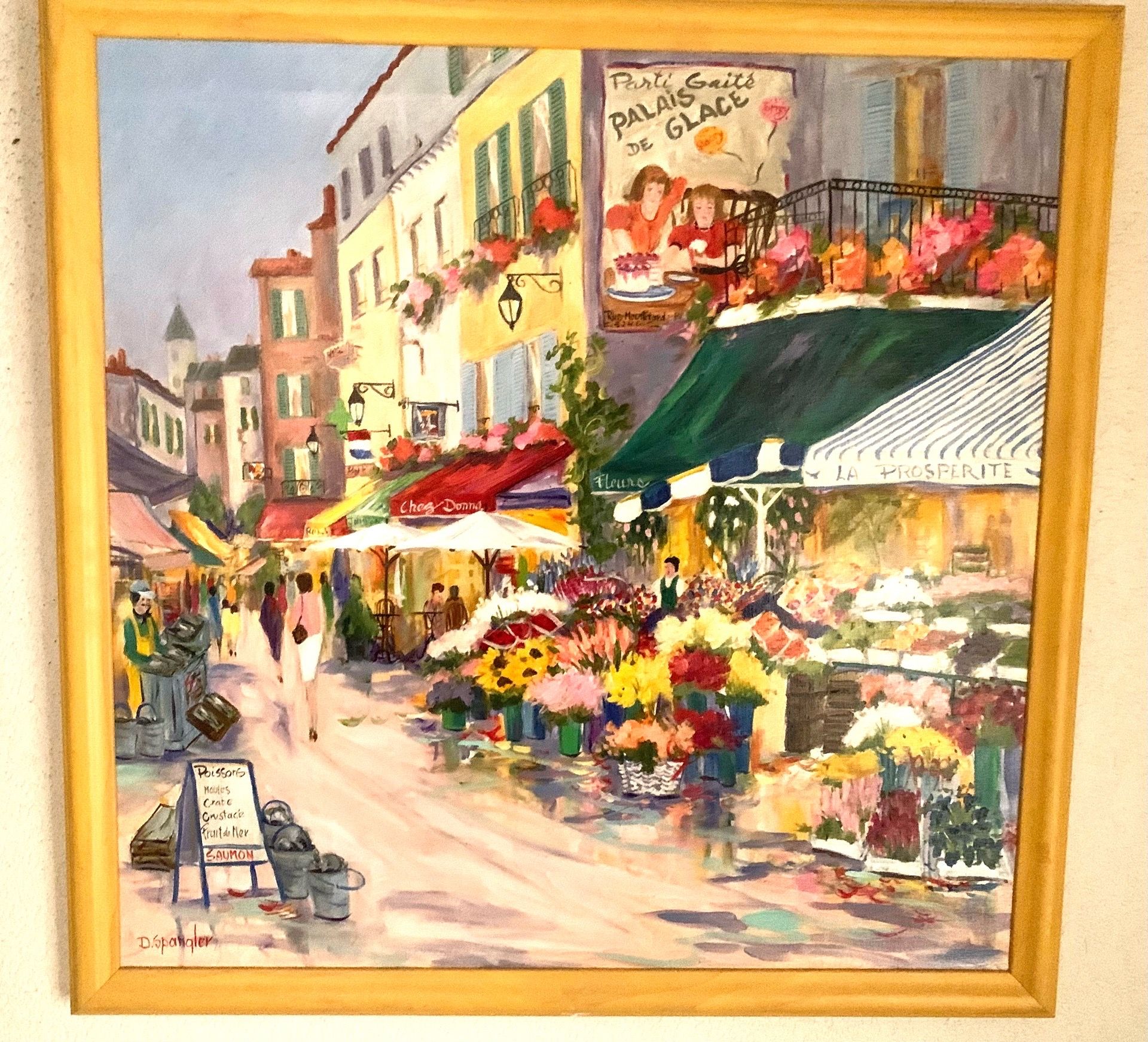 ‘Palais De Glacé’ Oil on canvas